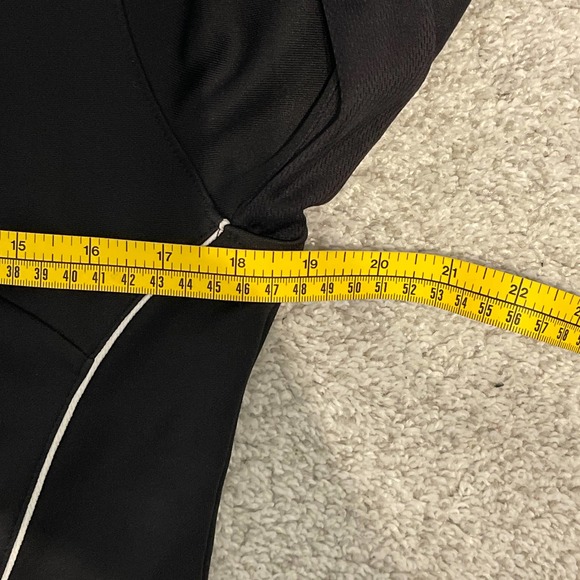 Adidas Vintage Climalite Three Stripe Track Jacket Medium Pre-owned - Picture 8 of 10